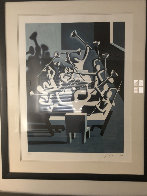 Upheaval 1994 Huge 40x31 Limited Edition Print by Mark Kostabi - 2 Upheaval 1994 Huge 40x31 Limited Edition Print by Mark Kostabi - 2