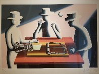 Art of the Deal (Iron Fist) 1993 Limited Edition Print by Mark Kostabi - 3