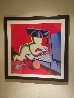 Early Nerd Captures the Worm 1995 Limited Edition Print by Mark Kostabi - 1