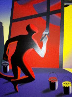 Untitled Lithograph 2002 Limited Edition Print by Mark Kostabi - 6 Untitled Lithograph 2002 Limited Edition Print by Mark Kostabi - 6