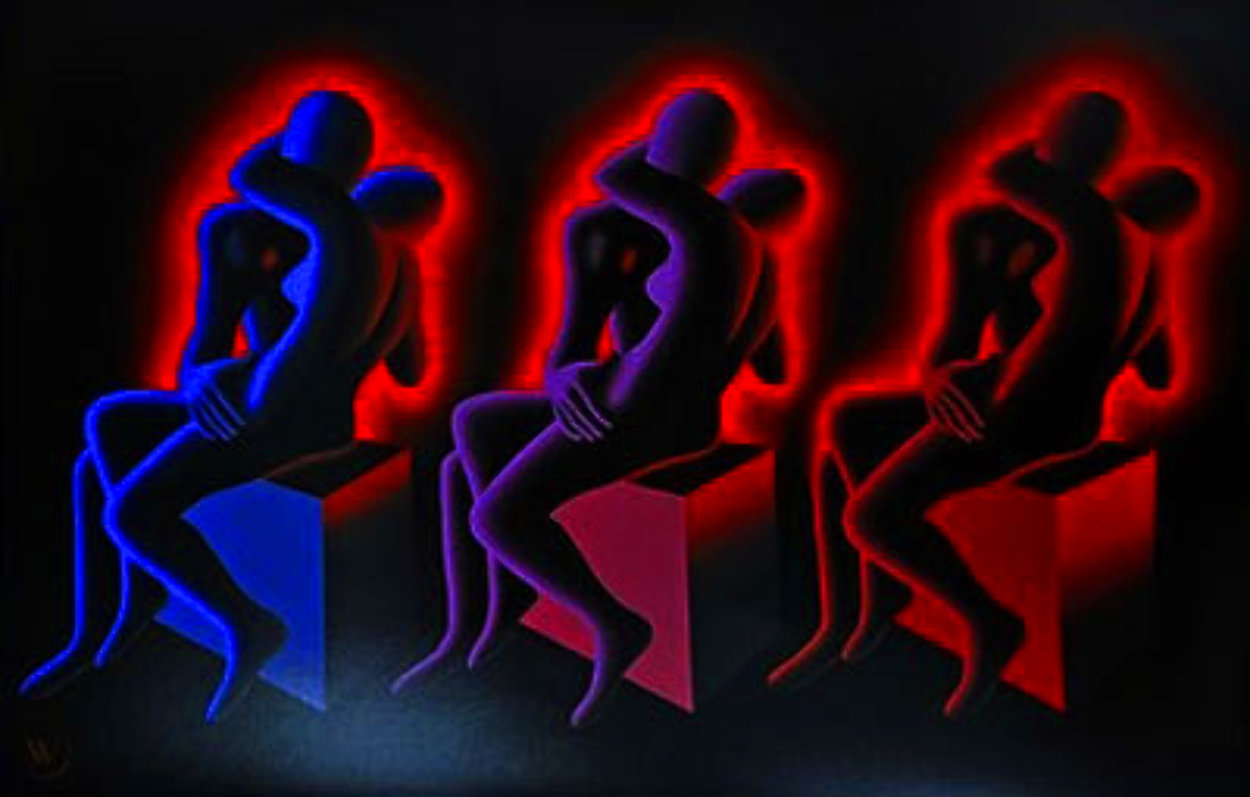 Claude's Exercise in Color Theory 1994 Limited Edition Print by Mark Kostabi