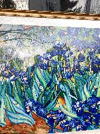 Internal Revenue 1991 Van Gogh Iris Limited Edition Print by Mark Kostabi - 2