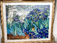 Internal Revenue 1991 Van Gogh Iris Limited Edition Print by Mark Kostabi - 1