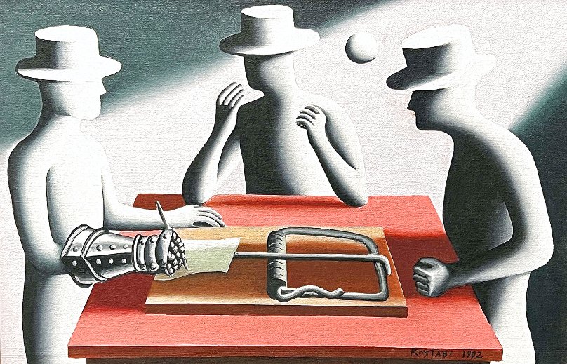 Mark Kostabi Art For Sale, Wanted Mark Kostabi Art For Sale, Wanted