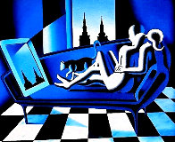 Perception and Reality 2020 Limited Edition Print by Mark Kostabi - 0