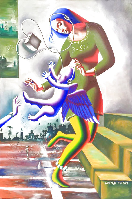 Mark Kostabi Art For Sale, Wanted Mark Kostabi Art For Sale, Wanted