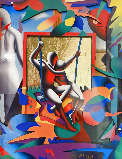 Dream Starts Here 2021 HS Limited Edition Print by Mark Kostabi