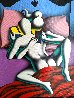 Beyond Our Wildest Dreams 2020 32x28 Original Painting by Mark Kostabi - 3