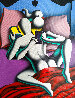 Beyond Our Wildest Dreams 2020 32x28 Original Painting by Mark Kostabi - 0