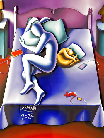 Bedtime Stories 2021 - Sculptograph HS Sculpture - Mark Kostabi