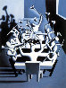 Upheaval 1994 44x33 Huge Limited Edition Print by Mark Kostabi - 0