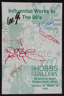 Influential Work in the 90`s Poster Limited Edition Print - Mark Kostabi Influential Work in the 90`s Poster Limited Edition Print - Mark Kostabi