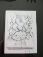 Committee Rules Drawing 1990 17x15 Drawing by Mark Kostabi - 4