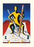 Careful With That Ax, Eugene 2001 Limited Edition Print by Mark Kostabi - 1