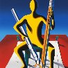 Careful With That Ax, Eugene 2001 Limited Edition Print by Mark Kostabi - 2