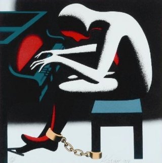 I Did It Steinway Limited Edition Print - Mark Kostabi I Did It Steinway Limited Edition Print - Mark Kostabi