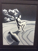 Riddle of Night And Day 1999 42x32 Huge Original Painting by Mark Kostabi - 1 Riddle of Night And Day 1999 42x32 Huge Original Painting by Mark Kostabi - 1