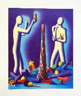 Perfect Pitch 1991  Limited Edition Print by Mark Kostabi - 1