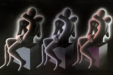 Exercise in Color TP 1994 - Unique  Works on Paper (not prints) - Mark Kostabi