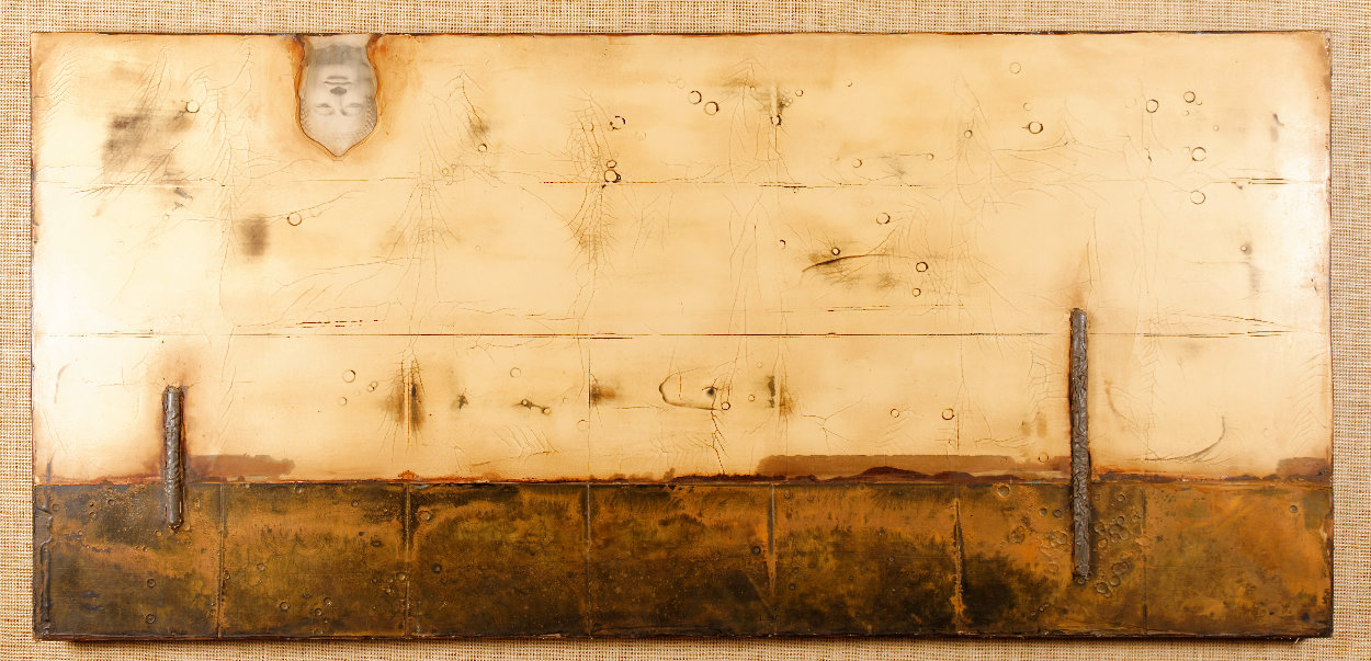 Ground Polarity 1991 38x79 Super Huge Original Painting by Kris Cox Ground Polarity 1991 38x79 Super Huge Original Painting by Kris Cox
