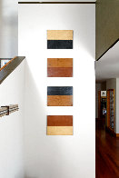 Four Stacker BEWC 82x20 Super Huge Installation Original Painting by Kris Cox - 4 Four Stacker BEWC 82x20 Super Huge Installation Original Painting by Kris Cox - 4