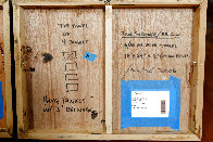 Four Stacker BEWC 82x20 Super Huge Installation Original Painting by Kris Cox - 5 Four Stacker BEWC 82x20 Super Huge Installation Original Painting by Kris Cox - 5