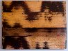 Untitled (Linear Ebony Ash Mixed Media Panel), from Curtain series 36x48 Huge Original Painting by Kris Cox - 3