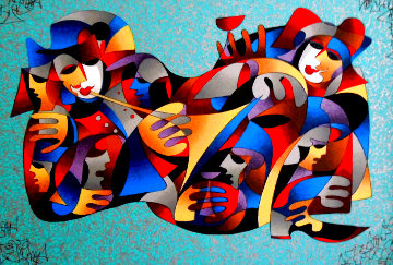Merry Revelry 2007 Limited Edition Print - Anatole Krasnyansky Merry Revelry 2007 Limited Edition Print - Anatole Krasnyansky