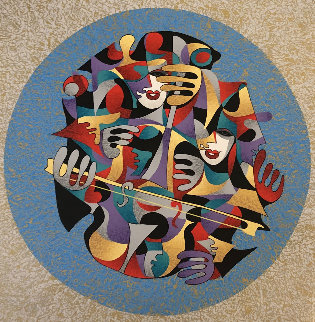 Cello I 2006 Limited Edition Print - Anatole Krasnyansky Cello I 2006 Limited Edition Print - Anatole Krasnyansky