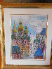 Windy Day Watercolor 1992 34x29 Watercolor by Anatole Krasnyansky - 1