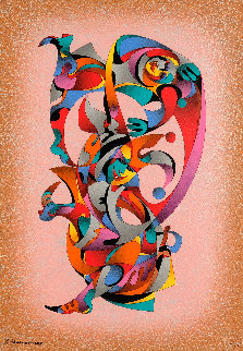 Pierro With Doll II 2003 Limited Edition Print - Anatole Krasnyansky Pierro With Doll II 2003 Limited Edition Print - Anatole Krasnyansky