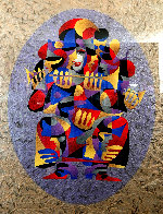 Trumpet Solo I 2000 55x43 Super Huge Original Painting by Anatole Krasnyansky - 0 Trumpet Solo I 2000 55x43 Super Huge Original Painting by Anatole Krasnyansky - 0
