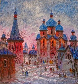 Russia Red Sunset 2016 on Aluminum Limited Edition Print - Anatole Krasnyansky Russia Red Sunset 2016 on Aluminum Limited Edition Print - Anatole Krasnyansky