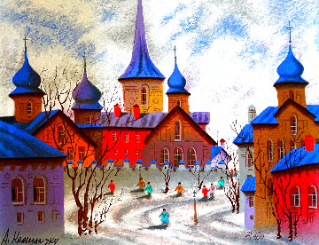 Street of Uman, Ukraine 2005 Limited Edition Print - Anatole Krasnyansky Street of Uman, Ukraine 2005 Limited Edition Print - Anatole Krasnyansky