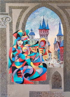 Winter Song 2000 Embellished - Huge Limited Edition Print - Anatole Krasnyansky