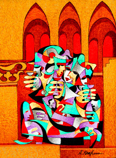 Gold and Brown Arches 2013 Limited Edition Print - Anatole Krasnyansky Gold and Brown Arches 2013 Limited Edition Print - Anatole Krasnyansky