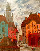 Red Sunset - Gdansk 2005 Limited Edition Print by Anatole Krasnyansky - 0