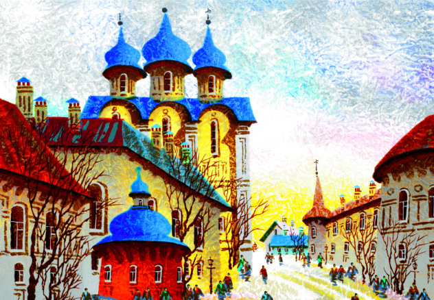 Cathedral in Spring 2008 Limited Edition Print by Anatole Krasnyansky