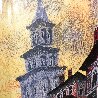 Venice Yellow Sunset 2003 - Huge - Italy Limited Edition Print by Anatole Krasnyansky - 4