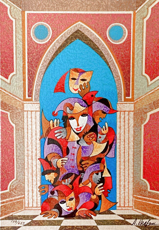 Masquerade Room 2012 Limited Edition Print - Anatole Krasnyansky