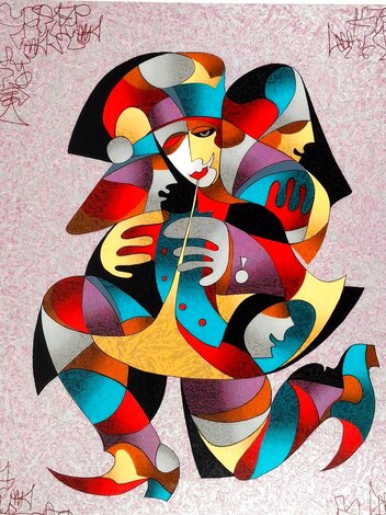 Running Jester 2003 - On Canvas Limited Edition Print - Anatole Krasnyansky
