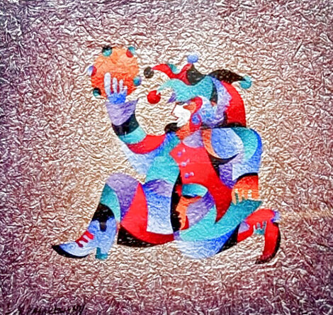 Jester Trio 2008 - Framed Watercolor Watercolor - Anatole Krasnyansky