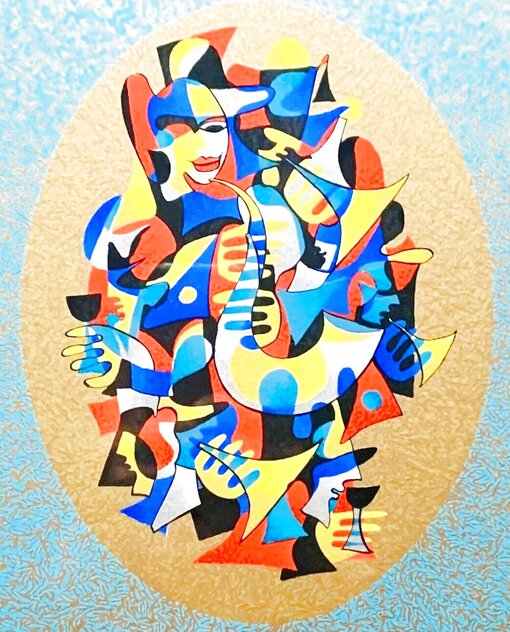 Golden Sound 2021 Limited Edition Serigraph by Anatole Krasnyansky