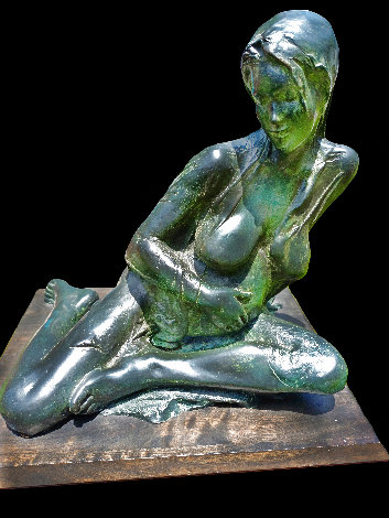 Within - Unique Bronze Sculpture 21 in Sculpture - Jack Kreutzer