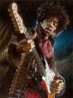 Jimi Hendrix 2006 Limited Edition Print - Sebastian Kruger Jimi Hendrix 2006 Limited Edition Print - Sebastian Kruger