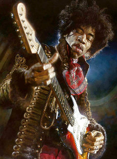 Jimi Hendrix AP 2006 Limited Edition Print - Sebastian Kruger Jimi Hendrix AP 2006 Limited Edition Print - Sebastian Kruger