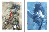 Guitarist Suite: Performing Ronnie And Keith of the Stones 2008 40x32 Huge Limited Edition Print by Sebastian Kruger - 0