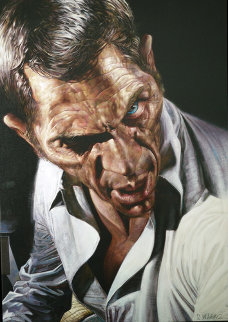 Steve Mcqueen Embellished 41x28 Super Huge Limited Edition Print - Sebastian Kruger Steve Mcqueen Embellished 41x28 Super Huge Limited Edition Print - Sebastian Kruger