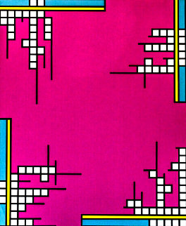 Over the Top 1978 Limited Edition Print - Ncholas Krushenick Over the Top 1978 Limited Edition Print - Ncholas Krushenick