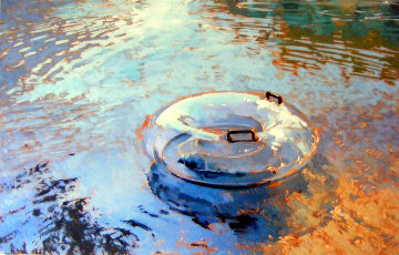 Float 2011 54x84 Original Painting - Kim Starr Float 2011 54x84 Original Painting - Kim Starr